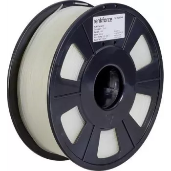 Material de impressão 3D Renkforce RF-4511200 ácido polilático (PLA) transparente 1 kg (RF-4511200)