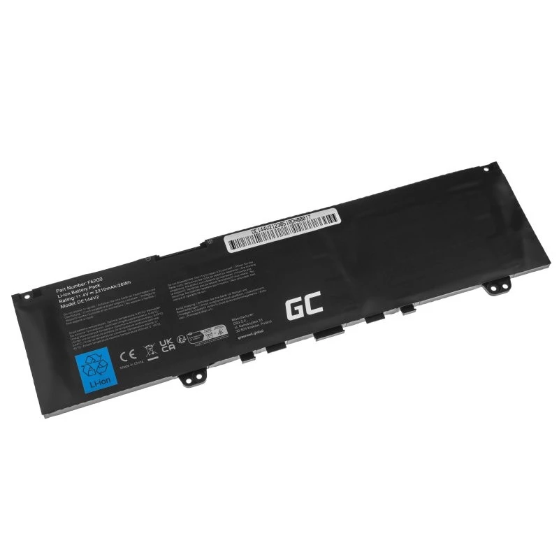 Bateria Green Cell DE144V2 para DELL Inspiron 13 5370 7370 7373 7380 7386 Vostro 5370
