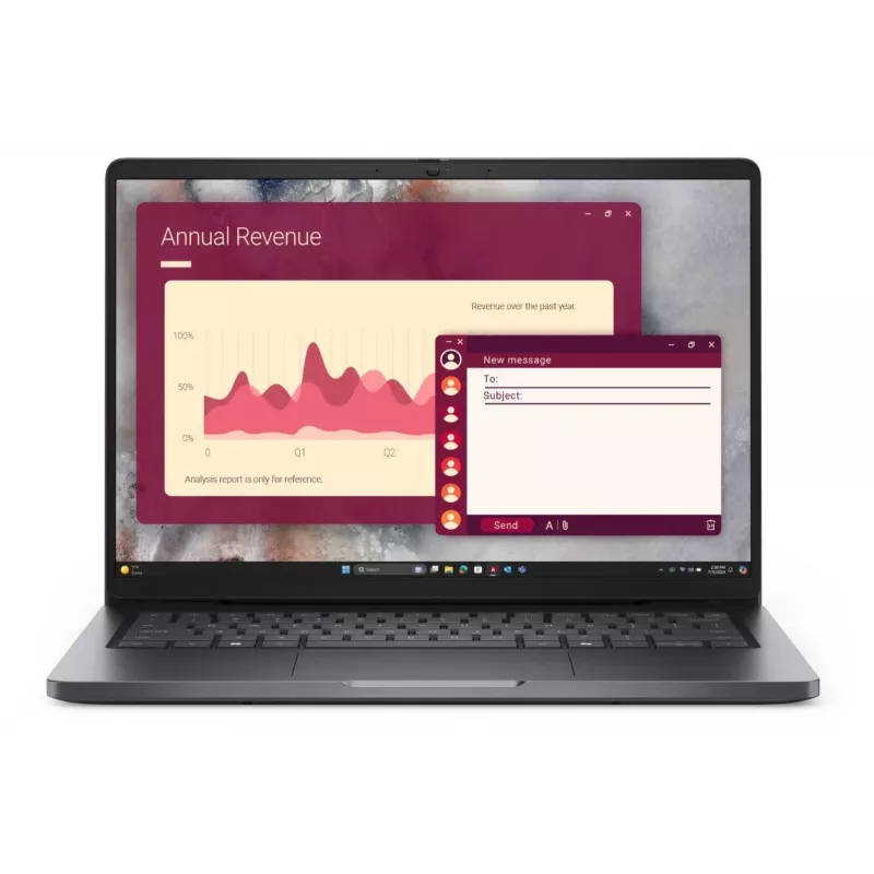 Portátil | DELL | Pro | CPU Intel Core 3 | 100U | 14 | 1920 x 1200 píxeis | RAM 8 GB | DDR5-SDRAM | SSD 512 GB | Gráfica dedicada não disponível | Gráfica integrada Sim | SO instalado