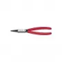 Knipex 44 11 J1 alicate para anéis de segurança adequado para anéis interiores 12-25 mm ponta reta