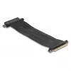 Placa riser DeLOCK PCI Express x8 macho para slot x8 com cabo 30 cm
