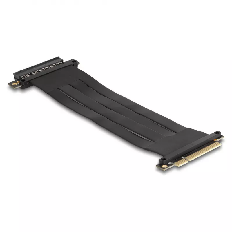 Placa riser DeLOCK PCI Express x8 macho para slot x8 com cabo 30 cm