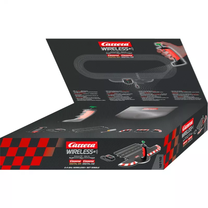 Conjunto sem fios individual Carrera Toys 20010110 Preto