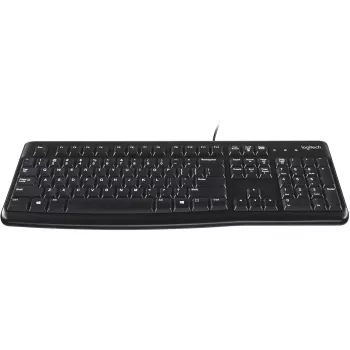 Teclado Logitech K120 USB QWERTY Espanhol Preto (920-002499)