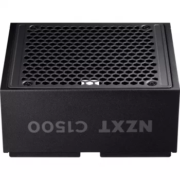 C1500 Platinum, fonte de alimentação para PC preta, 1x conector de 16 pinos para placa gráfica, 6x PCIe, gestão de cabos, 1500 Watt