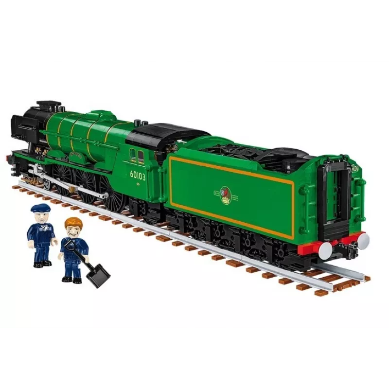 Cobi Flying Scotsman locomotiva a vapor britânica, conjunto de construção, 1:35, 2677 peças