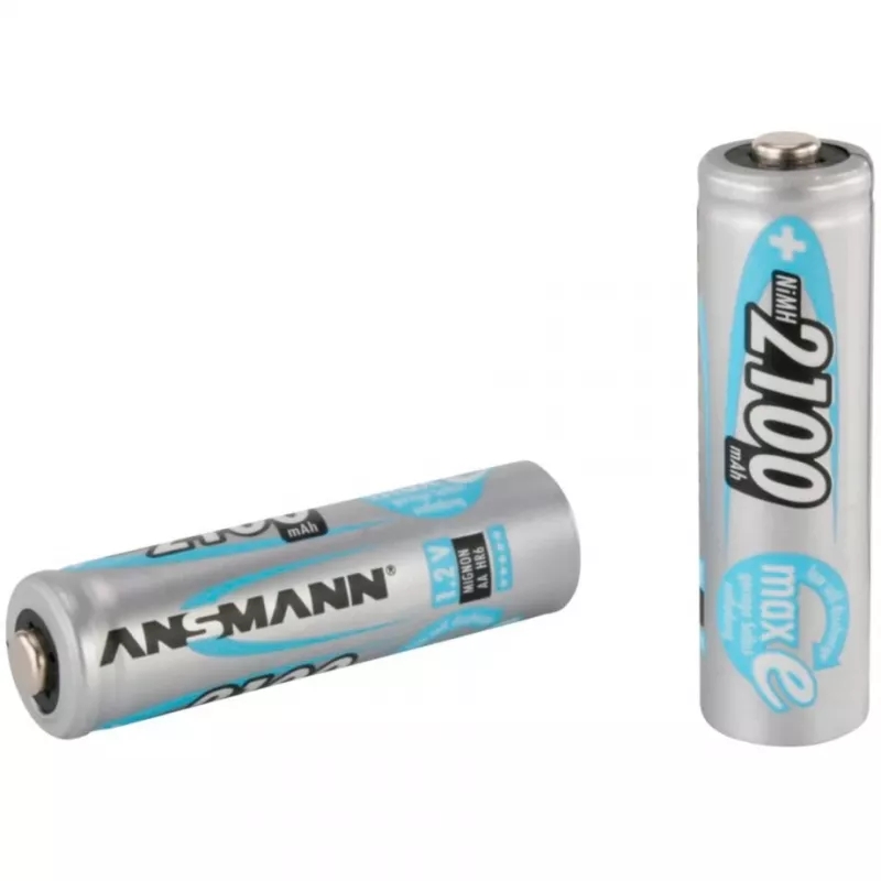 1x4 pilhas recarregáveis Ansmann maxE NiMH Mignon AA 2100 mAh 5035052