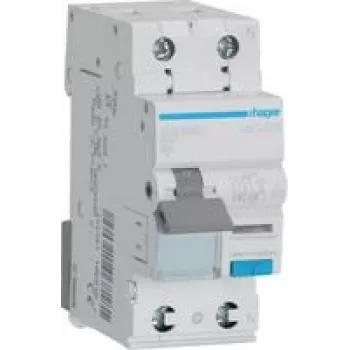 Hager disjuntor diferencial/DC 1P+N 6kA B-32A 30mA ADS932D (ADS932D)