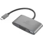 Adaptador Renkforce USB-C®, VGA [1x ficha USB-C® – 1x conector fêmea USB-C® (alimentação), conector fêmea VGA, conector fêmea USB 3.2 Gen 1 A (USB 3.0)] RF-HUB-151 (RF-4754992)