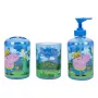 Conjunto de casa de banho Peppa Pig 3369 — conjunto de acessórios de casa de banho com distribuidor e suporte