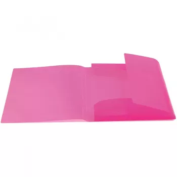 Pasta de polipropileno (PP) rosa transparente A4 HERMA 19505