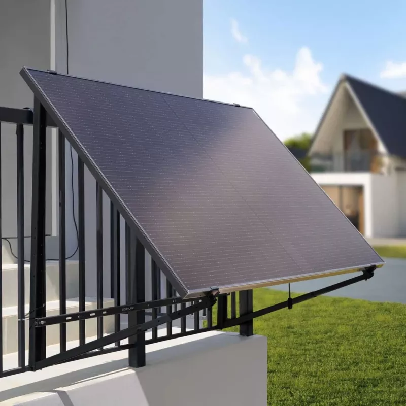 Suporte ajustável para painéis solares EcoFlow EFA-DJUST – design ajustável para módulos EcoFlow
