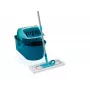 Mopa Leifheit 55092 microfibra 8000 ml seco e húmido microfibra azul, cinzento