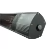 TunaBone | Aquecedor elétrico de infravermelhos de parede para terraço | TB2580W-01 | Aquecedor de terraço | 2500 W | Número de níveis de potência 3 | Adequado para espaços até 25 m² | Preto | IP55