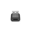Adaptador USB Hama, ficha USB-A - conector fêmea USB-C, USB 3.2 Gen2, 10 Gbit/s