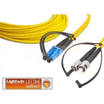 Lightwin LDP-09 LC-ST 5.0 Cabo de fibra ótica 5 m Amarelo (LDP-09 LC-ST 5.0)