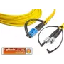 Lightwin LDP-09 LC-ST 5.0 Cabo de fibra ótica 5 m Amarelo (LDP-09 LC-ST 5.0)