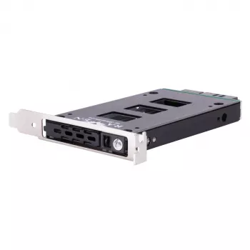 Caixa de montagem interna para disco rígido SILVERSTONE SST-EXB02 slot PCI para unidade de 2,5 polegadas