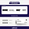 Kit de montagem ZALMAN ZM-AM5MKB para processadores AMD, compatibilidade de socket para placas-mãe AM5/AM4