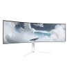 Monitor curvo Arozzi Nova 49 polegadas (124,5 cm) Dual QHD 5120×1440 LED VA, 32:9, 4 ms, hub USB, altifalantes, branco