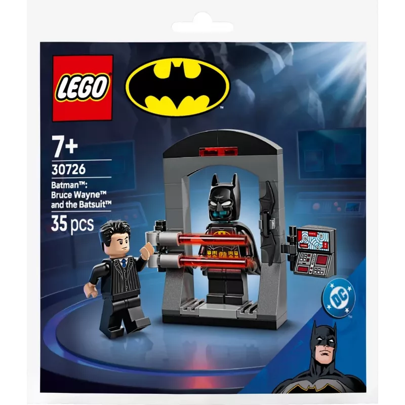 Bricks Super Heroes 30726 Batman: Bruce Wayne e o Batsuit