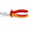 Alicate de descarnar Knipex 13 46 165 vermelho, amarelo
