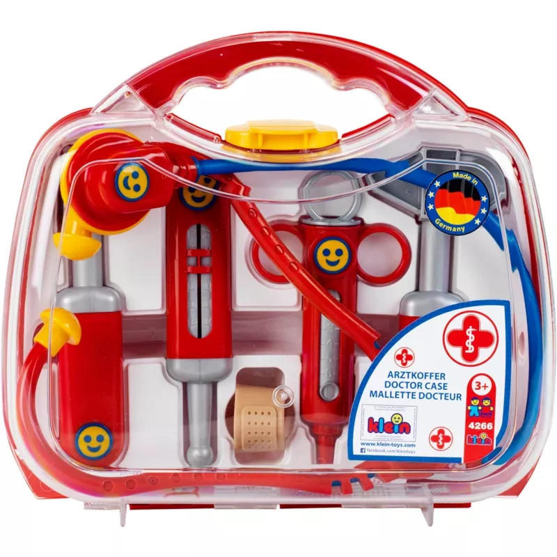 Conjunto de médico com carrinho de brincar