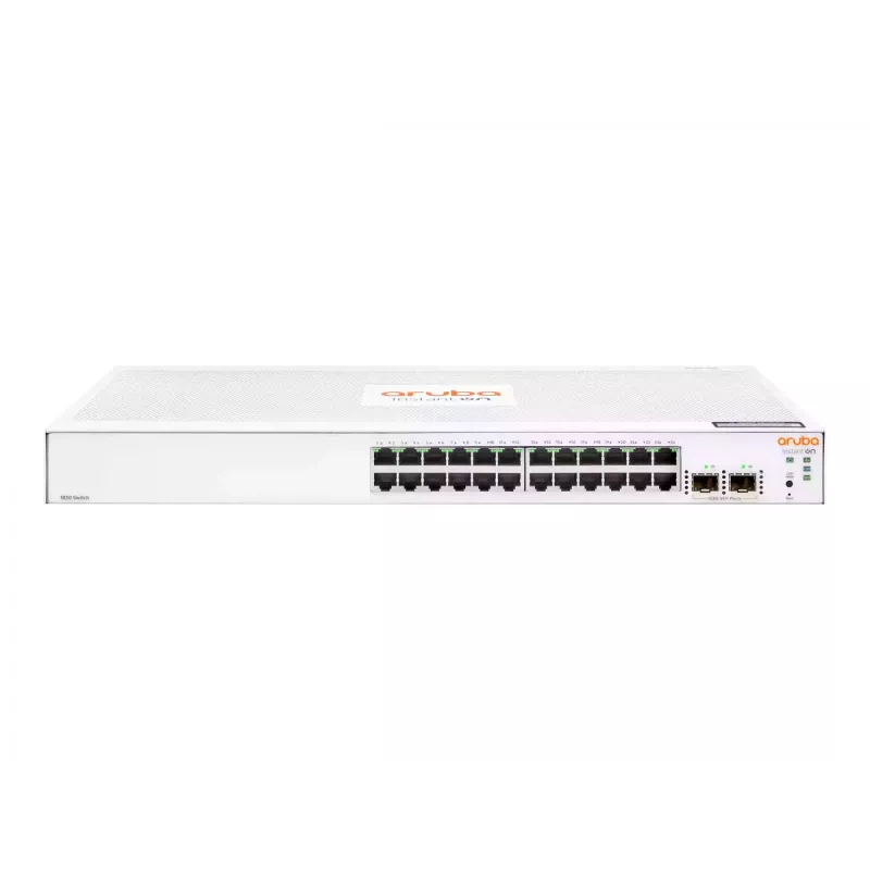 Comutador gerido HPE Aruba Networking Aruba Instant On 1830 24G 2SFP L2 Gigabit Ethernet (10/100/1000) 1U