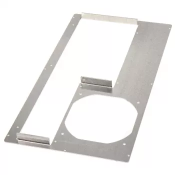 Chapa traseira PCI DimasTech S0001RW para caixas HPTX, 10 slots, alumínio