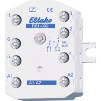 Eltako Electronics Relé de comutação para montagem embutida/à superfície 2U 10A R81-002-230V (81002430)