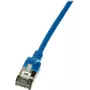 Cabo de rede LogiLink CQ9026S azul 0,5 m Cat6a U/FTP (STP) (CQ9026S)