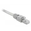 Conector de fio DeLOCK 86476 RJ-45 cinzento