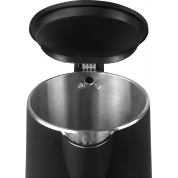 Chaleira elétrica Gorenje K15DWBK – 1,5 L, 2200 W, preta, controlo por botões, base 360°