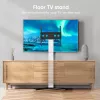 Suporte/base de TV ONKRON TS1140-W para ecrãs de 66–165,1 cm (26–65 polegadas), 35 kg, VESA 100x100–400x400, altura 880–1100 mm, branco