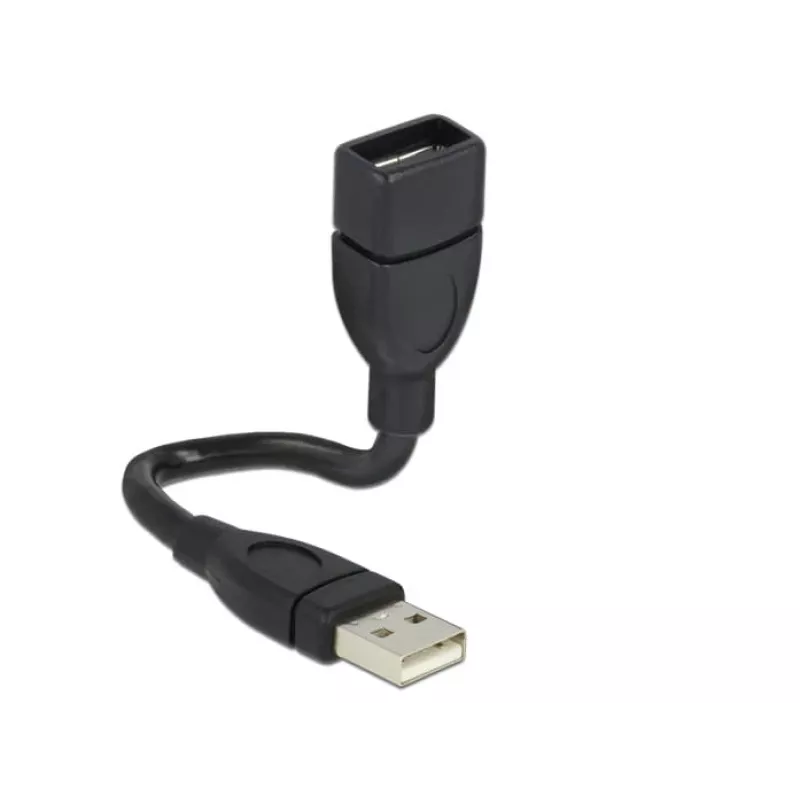 Cabo USB DeLOCK 15cm USB 2.0 USB A preto