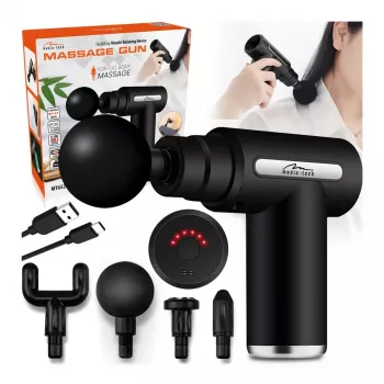 Pistola de massagem Media-Tech MT6521 Universal Preto