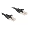 Cabo de rede DeLOCK ficha RJ50 para ficha RJ50 S/FTP 0,25 m preto