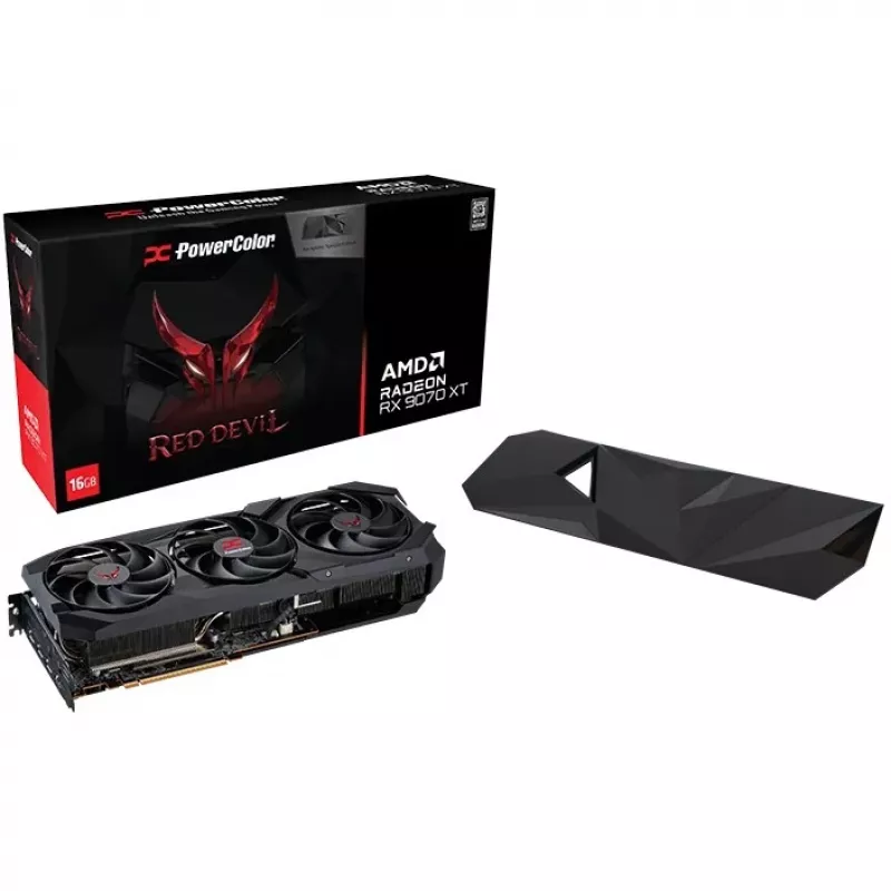 Placa gráfica AMD Radeon RX 9070 XT 16 GB GDDR6