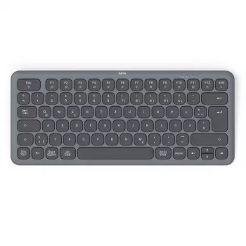 WK-500 teclado multi-dispositivo preto-cinzento
