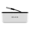Hub de viagem Belkin USB 2.0 4 portas, prateado, F4U021bt