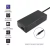 Qoltec 50797 fonte de alimentação de secretária 60 W, 12 V, 5 A, 5,5x2,1 mm, com cabo de alimentação