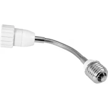 Adaptador de lâmpada EUROLITE E-27 para GU-10 pescoço de cisne, modelo 94601430