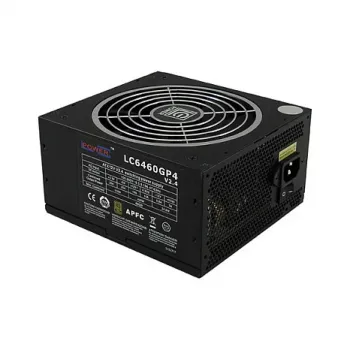 LC Power GP4 Series LC6460GP4 V2,4 - fonte de alimentação (interna) - ATX12V 2,4 - 80 PLUS Gold - 460 Watt - PFC ativo (LC6460GP4)