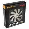 Ventoinha Akasa OTTO SF12 Ventoinha de caixa 12 cm Preto Cinzento