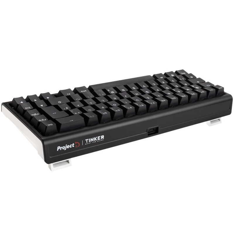 Teclado Ducky Tinker 65 Gaming USB QWERTY preto