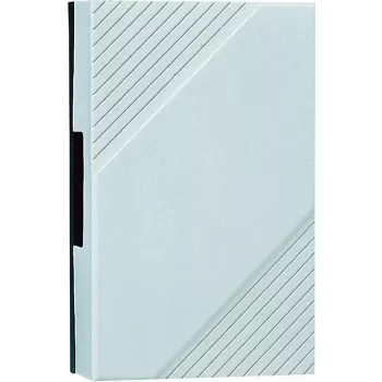 Grothe GONG 169 Bw – branco – aço – com fios – 85 dB – AC – pilha/pilha – 8 – 12 (44169)