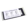 DEMCiflex DF0526 filtro de pó 2x40 mm, quadrado, preto/branco