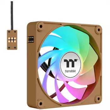 Ventoinhas de caixa Thermaltake CT140 EX Reverse ARGB 140mm pack de 3 Gravel Sand