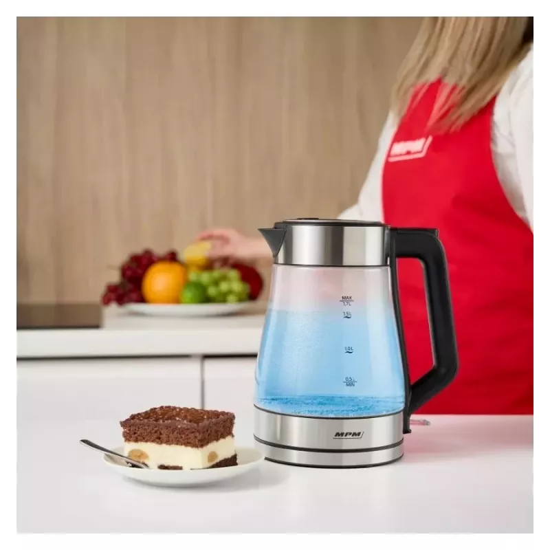 Chaleira MPM 1.7L 2200W preta