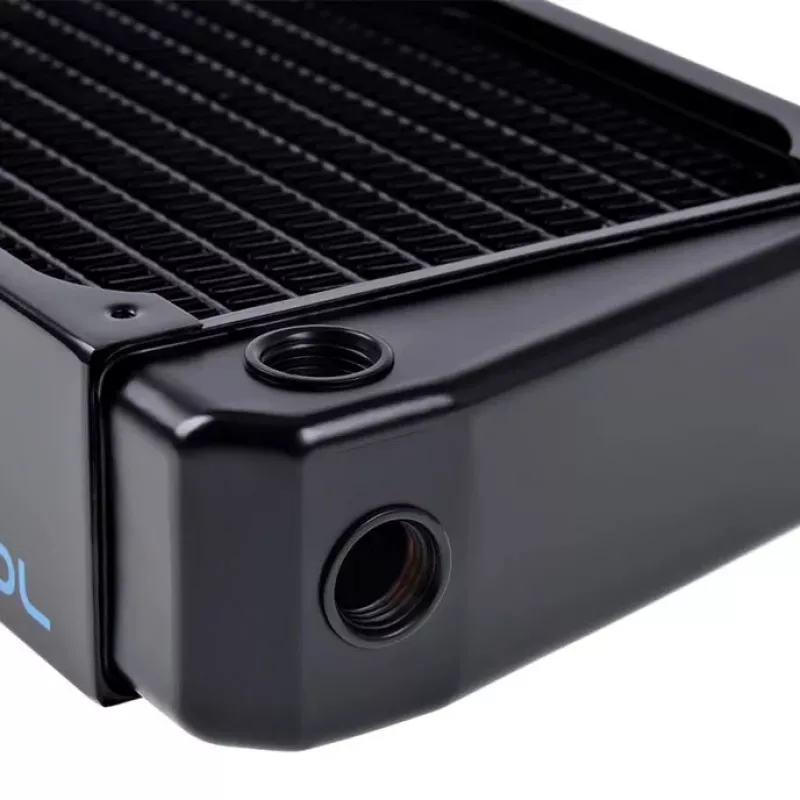 Alphacool NexXxoS XT45 - bloco de refrigeração - latão - cobre - aço - preto - 1/4 - 1,5 bar - 12 cm (14234)
